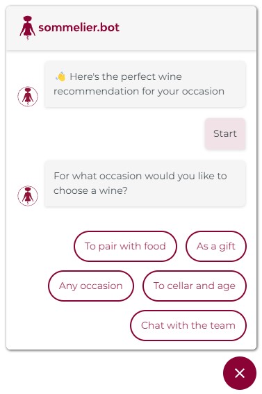 Sommelier Bot