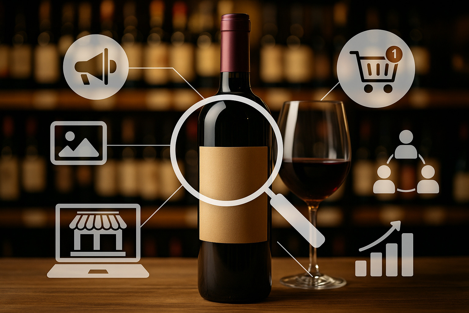 Enhancing Brand Visibility to Compete with Large Retailers in the Wine Industry