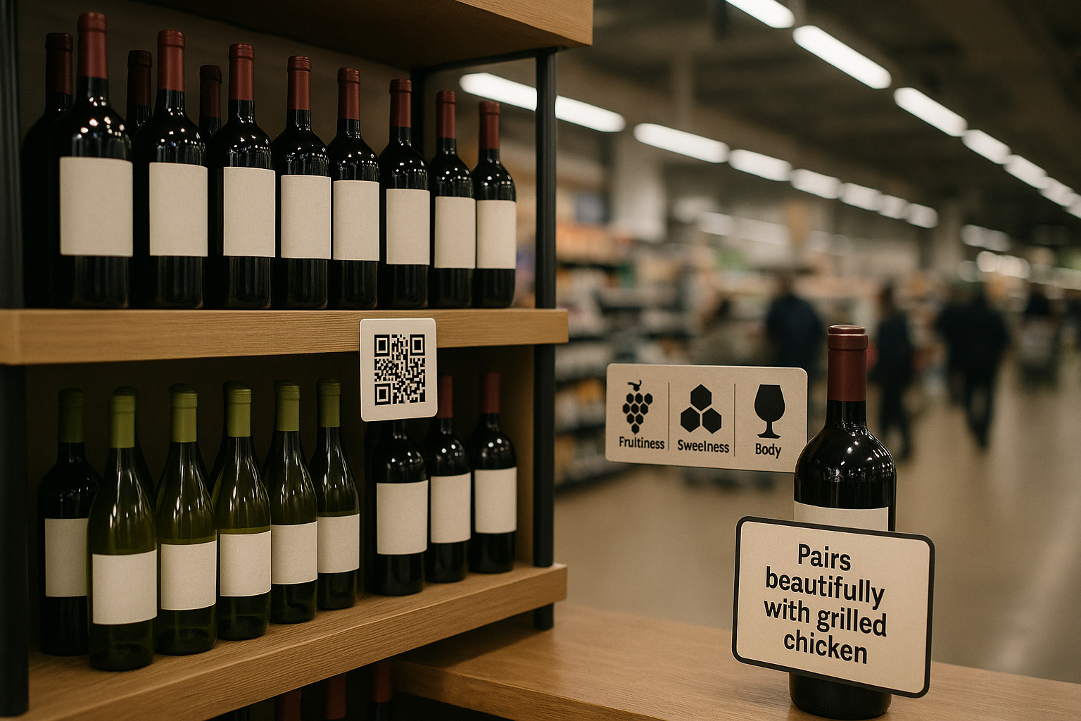 Maximizing Limited Space: Effective Wine Education Content Strategies for Supermarkets